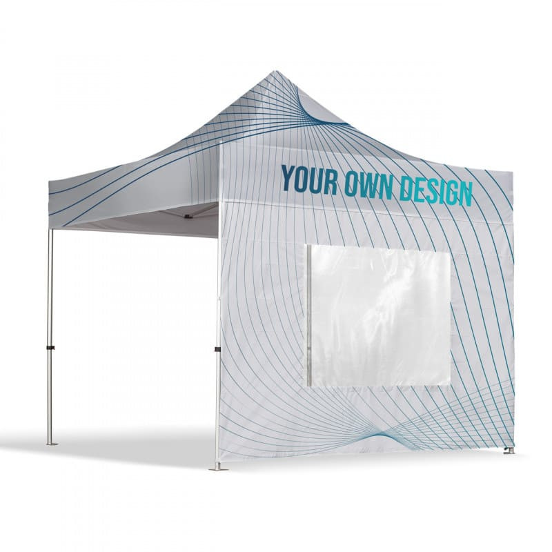 Pared para carpa con ventana personalizado