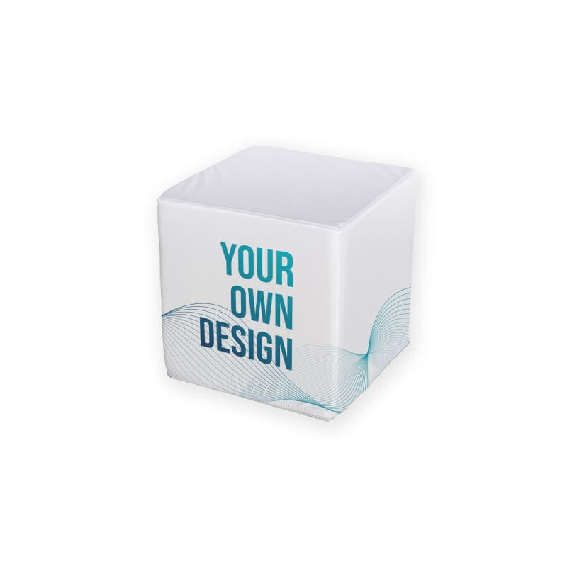 Cubo publicitario personalizado